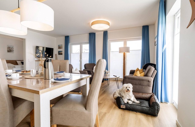 Vacation apartment on the North Sea - wheelchair accessible and with its own sauna
