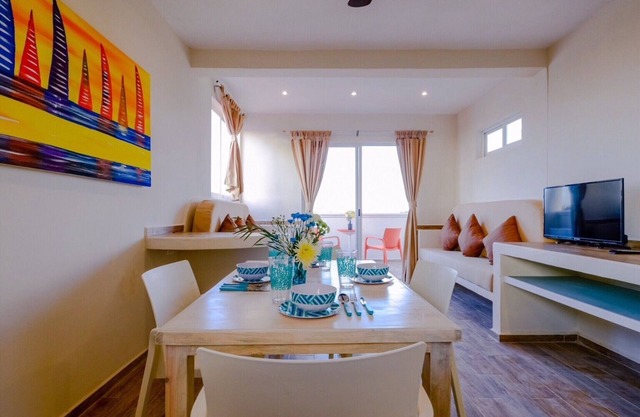 Vacation Rental 2 rooms Casasinplaya, A/C, Wifi, cable, pool, elevator,