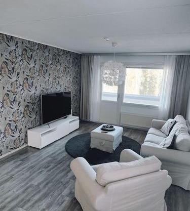 Viihtyisä kahden makuuhuoneen huoneisto Mäntässä