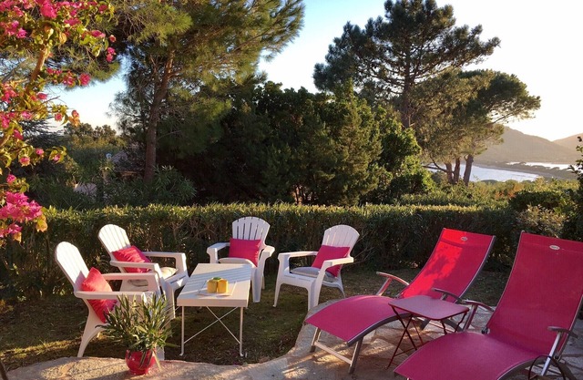 VILLA BELLE VUE MER SANTA GIULIA 6 people, beach 600 meters PORTO VECCHIO