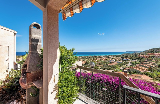 Villa "Birgit" with Sea View, Mountain View, Air Conditioning & Terrace