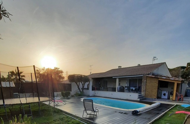 VILLA COTE D'AZUR CLASSIFIED 3 STARS WITH PRIVATE POOL