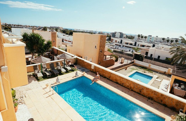 Villa Dahi Almerimar with Private Pool, Bar, Barbeque and Panoramic Sea Views
