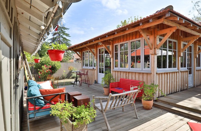 Villa Honora - Jolie maison arcachonnaise à Cazaux
