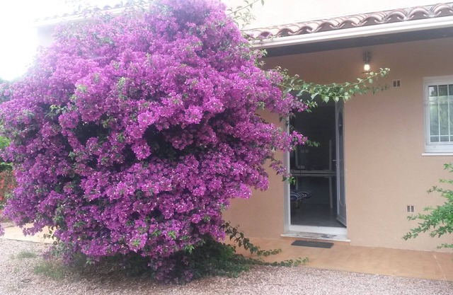 VILLA IN BASTELICACCIA VIEW ON GULF AJACCIO AND BLOODY ISLANDS IN CORSICA