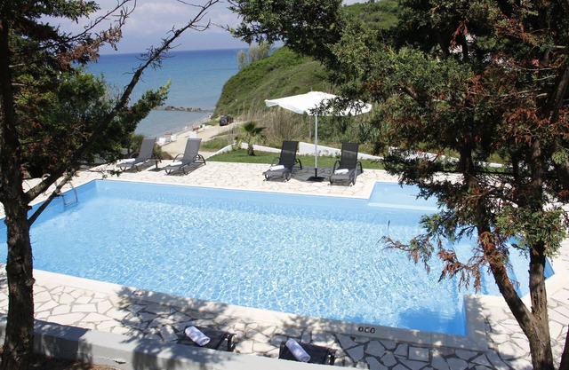 Villa in Corfu with Pool near Gialos Beach
