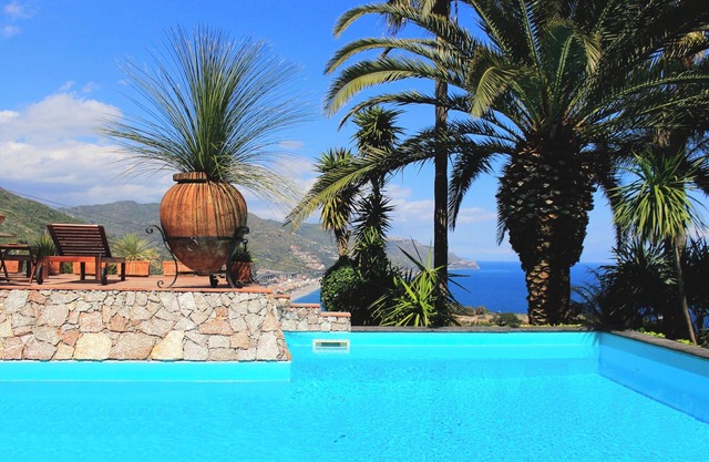 VILLA LOU TAORMINA Private Villa with Panoramic Sea View Pool