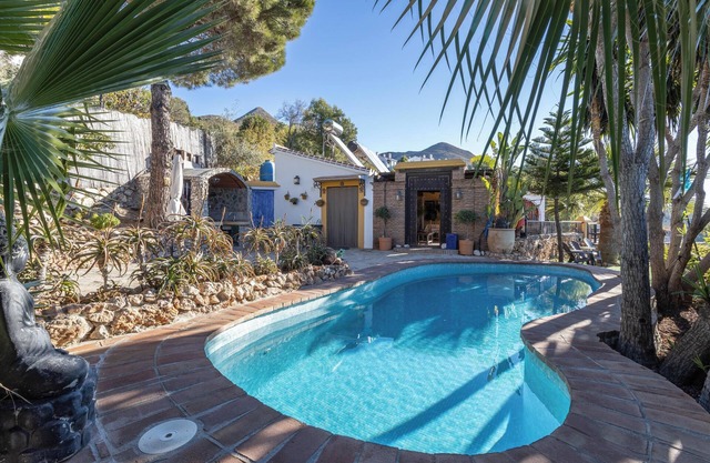 Villa "madre tierra pool jacuzzi" with Mountain View, Pool, Whirlpool