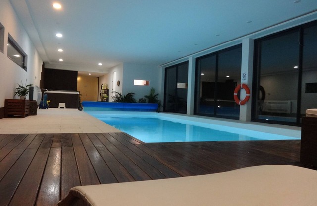 VILLA ON THE BEACH WITH HEATED POOL, INDOOR AND JACUZZI
