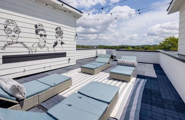 Vintage Couture-Rooftop Deck-Mins To Downtown