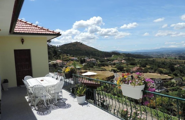 Vue exceptionnelle sur les vallées du nord.