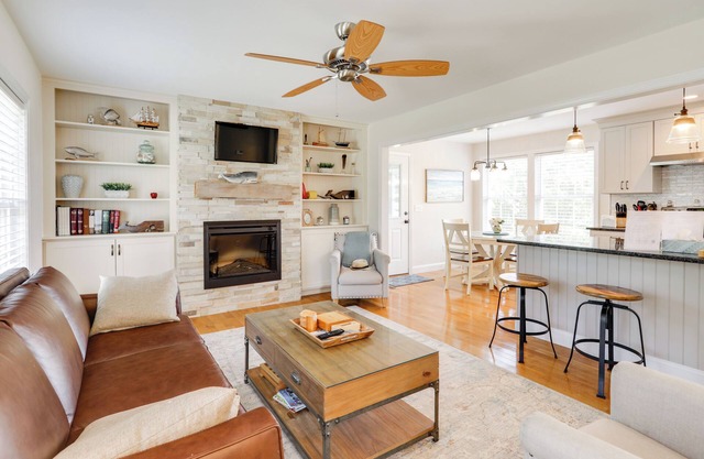 Walk to Pawcatuck River: Family-Friendly Home!