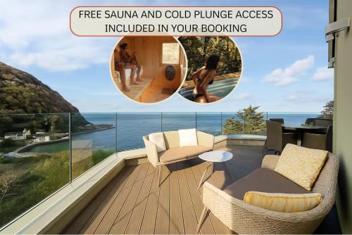 Watchtower Reach, Sea Views, Spacious Terrace, Sleeps 6, Parking