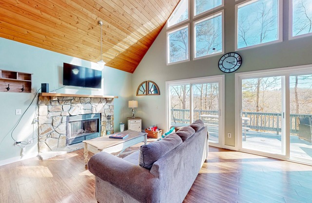 Water view home with amazing views, pool table, & EV charger