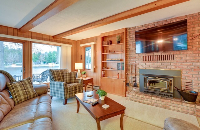 Waterfront Gladwin Vacation Rental w/Lake View!