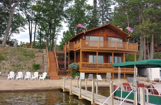 Waterfront home on Fife Lake