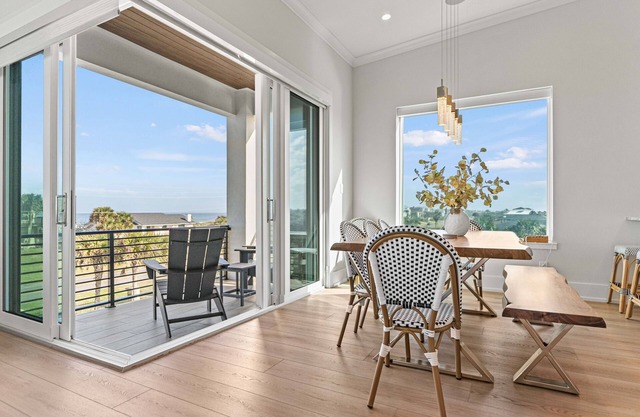 Waterfront home with amazing views, game room, hot tub, & elevator