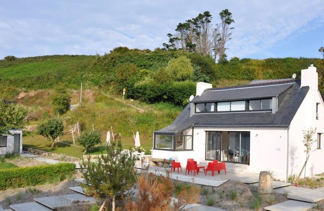 Waterfront house