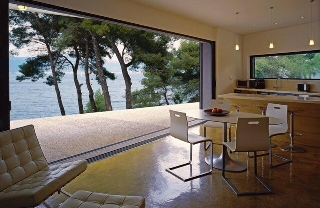 Waterfront villagarma near Split/Trogir, jetty, SUP, kayak, boat excursion opt.