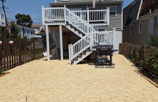 Where the Jersey Shore begins with Waterviews of Sandy Hook, with new game room!