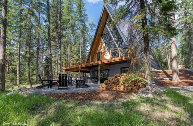 Whitefish Glacier A-Frame Hideaway