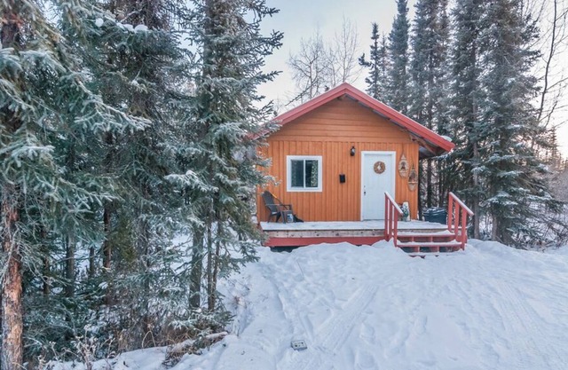 Winter wonderland cabin