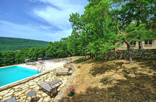 Wonderful private villa for 10 guests with A/C, private pool, WIFI, panoramic view and parking