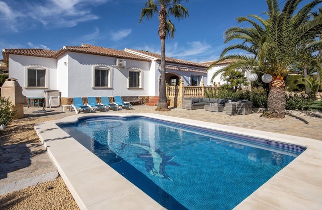 Wonderful and comfortable villa in Javea, Costa Blanca, Spain with private pool for 6 persons