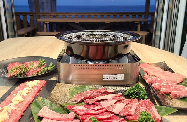 Yakiniku available in the living room A villa wh/Hitachi Ibaraki