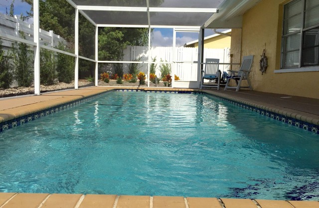 Your Tropical Paradise with heated saltwater pool