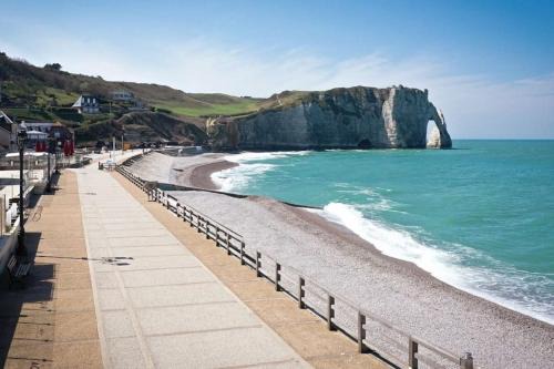 Bordeaux-Saint-Clair House | Convenient Getaway Steps from Etretat with Family-Friendly Perks
