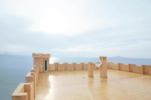 San Javier Apartment | Enchanting Ático Castillo de Mar with Oceanfront Pool Views