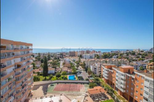 Carihuela Apartment | Scenic Penthouse Retreat with Pool in Torremolinos