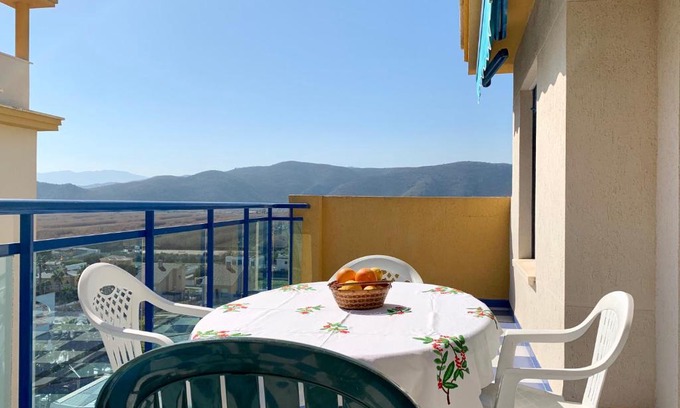 Grau i Platja Apartment | Oceanfront Bliss at Ático el Balcón de Gandía - Rated 9.4