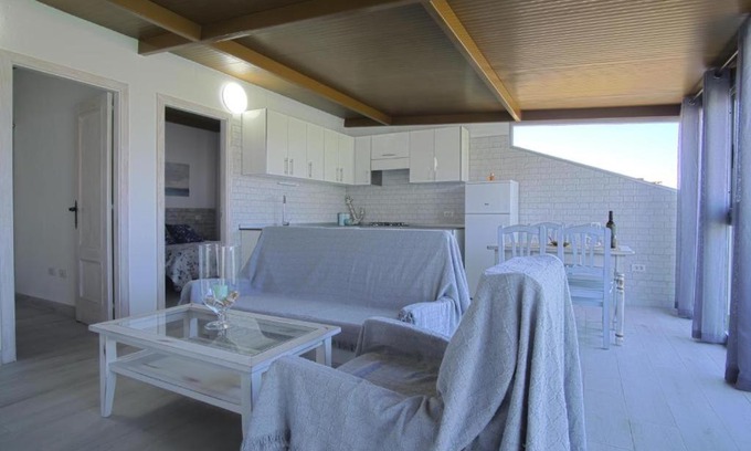 Los Abrigos Apartment | Oceanfront Retreat: ÁTICO LAS ALGAS with Ocean View