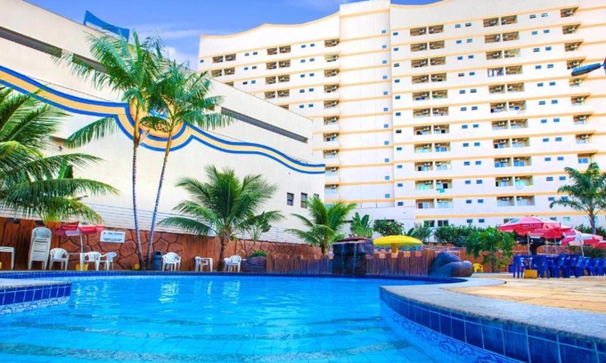Centro Apartment | Relax in a 4-Star Oasis with Pool Access in Caldas Novas