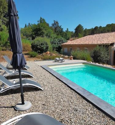 Sillans-la Cascade Apartment | Idyllic Oceanfront Retreat at Ô fil du THYM with Pool