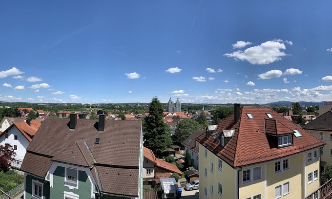 Kempten Apartment | Panoramic Views Over Kempten: Family-Friendly Getaway