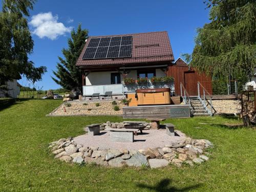Cerny Dul Apartment | Inviting Horská Chata with Sauna in Čistá v Krkonoších