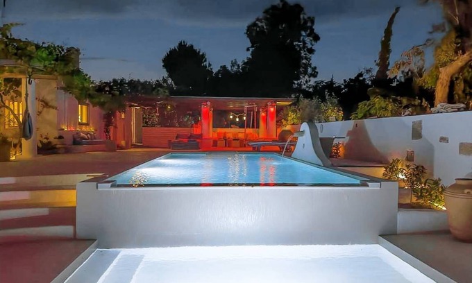 Kallithea Villa | Discover The Oliveyard House: Poolside Retreat with Views