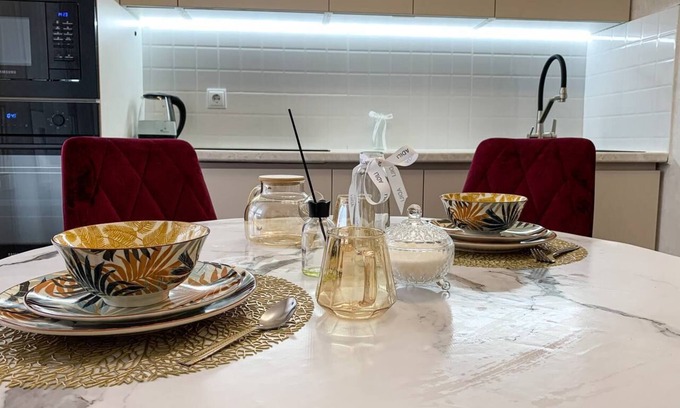 Nur-Sultan Apartment | Modern Apartments with Cultural Touches for Family Stays