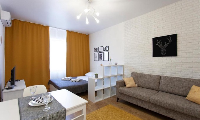 Krasnodar Apartment | Exceptional Comfort at Апартаменты «Энка» - Rated 9/10