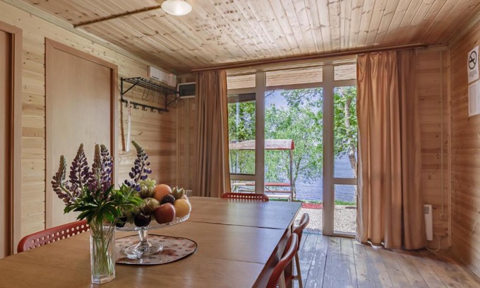 Mozhaysk House | Discover База Отдыха Калипсо with Hot Tub & Pet-Friendly Perks