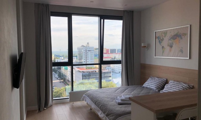 Ufa Apartment | Scenic Apartments at Upper Trade Square: Pet-Friendly Comfort