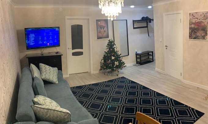 Borovichi Apartment | Euro Two-Bedroom Retreat: Guest Rated 10/10!