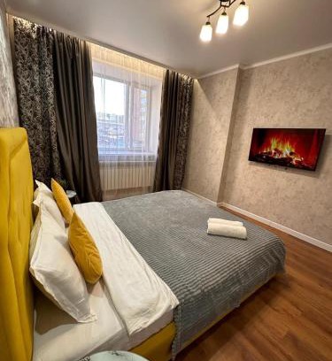 Kokshetau Apartment | Family-Friendly Stay at ЖК Абай 1: Ideal for All Travelers