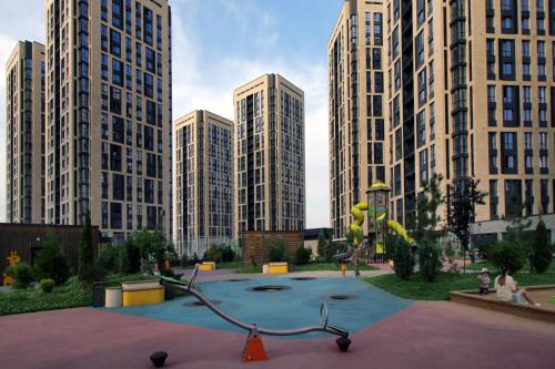 Almaty Apartment | ЖК Комфорт Сити Адрес ТРЦ Мега на Розыбакиева 3-х комнатная