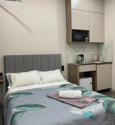 Almaty District Apartment | Discover новновый вокзал-166: Family-Friendly Retreat