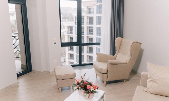 Kislovodsk Apartment | Guest Rated 10/10 at ЖК GREEN PARK with Pool & Hot Tub