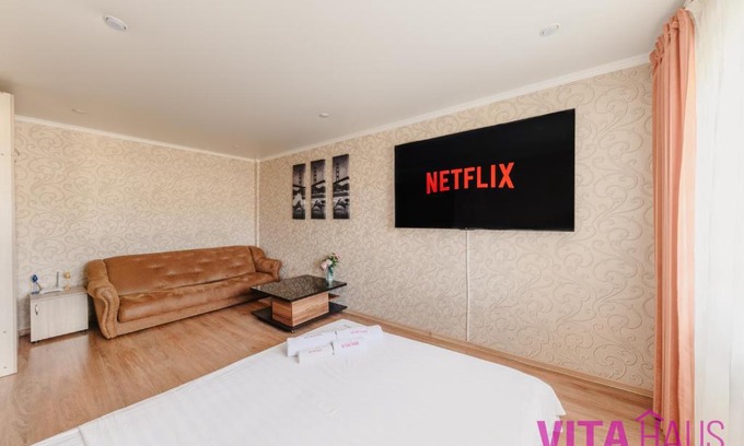 Petropavlovsk Apartment | Central Apartment in Active Hub: Pet & Child Friendly Stay